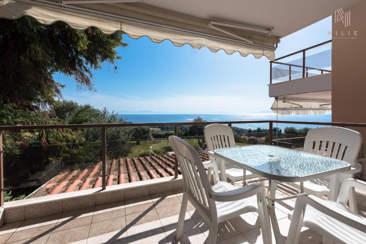 Breathtaking Villa, Nilie Hospitality Mgmt Posidi Exterior foto