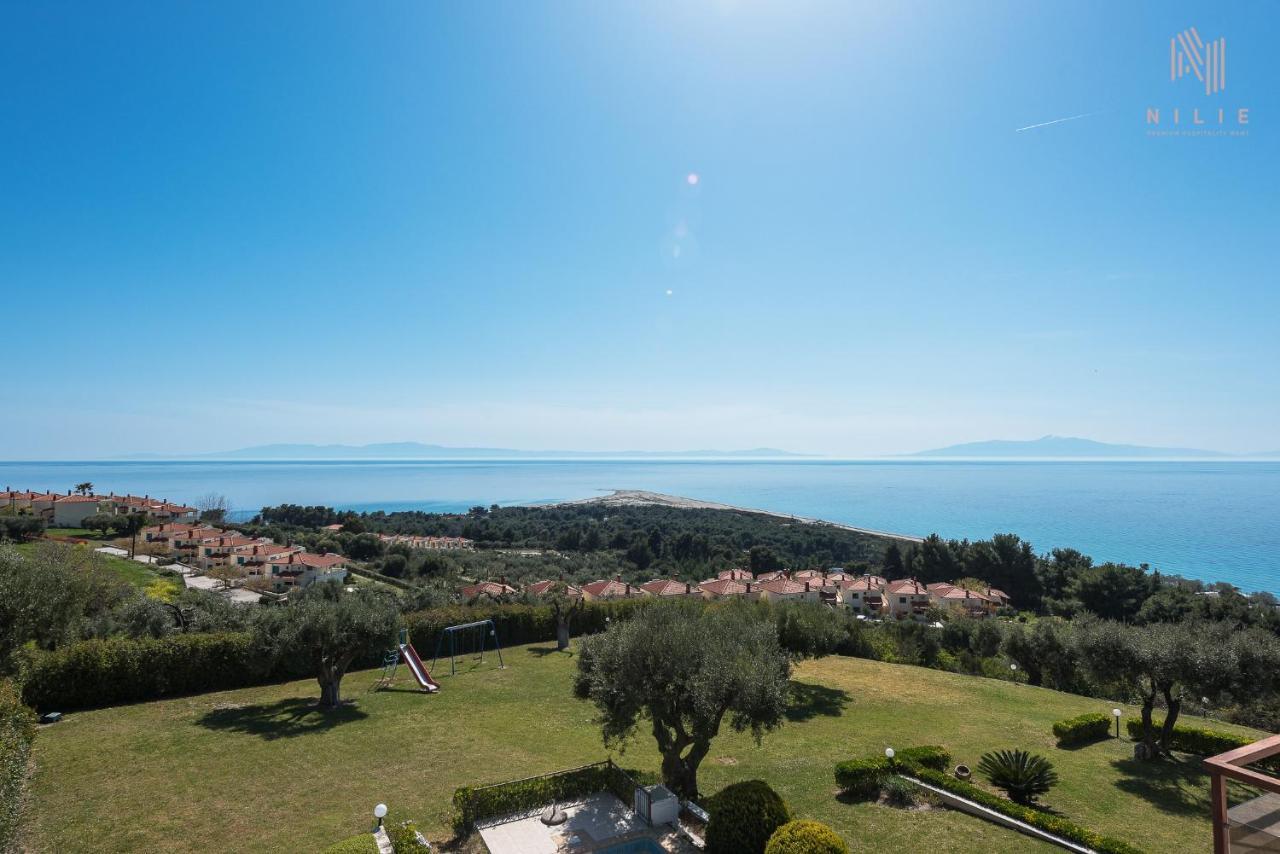 Breathtaking Villa, Nilie Hospitality Mgmt Posidi Exterior foto