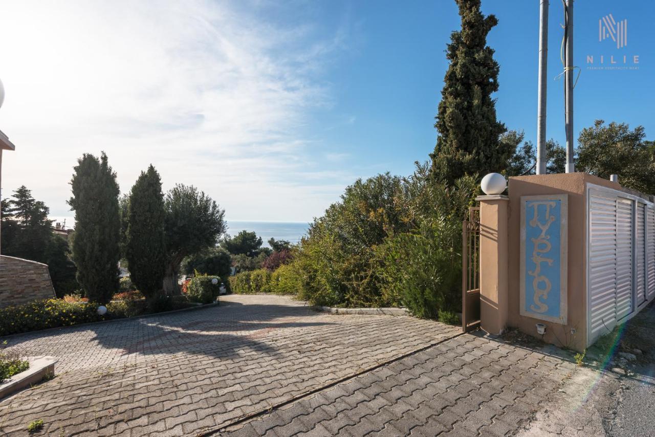 Breathtaking Villa, Nilie Hospitality Mgmt Posidi Exterior foto