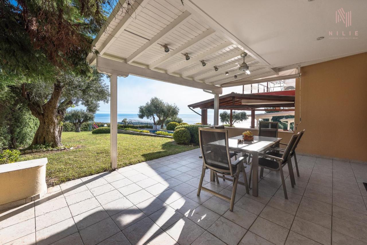 Breathtaking Villa, Nilie Hospitality Mgmt Posidi Exterior foto